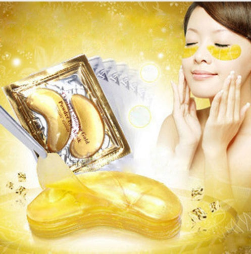 Crystal Gold Collagen Eye Masks – Dark Circle Removal & Eye Firming